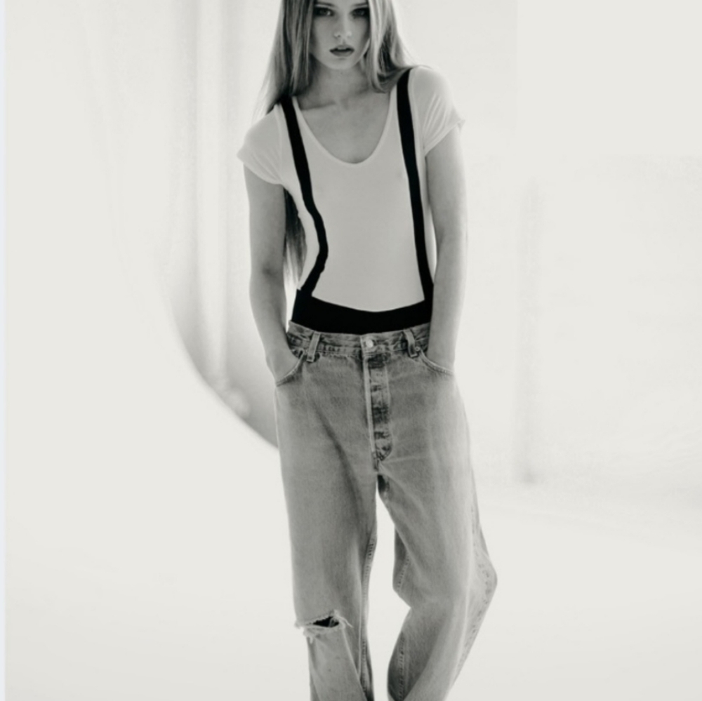 LAUREN MOSHI OLYMPIA THEODORA Bodysuit Tee - Picture 2 of 4